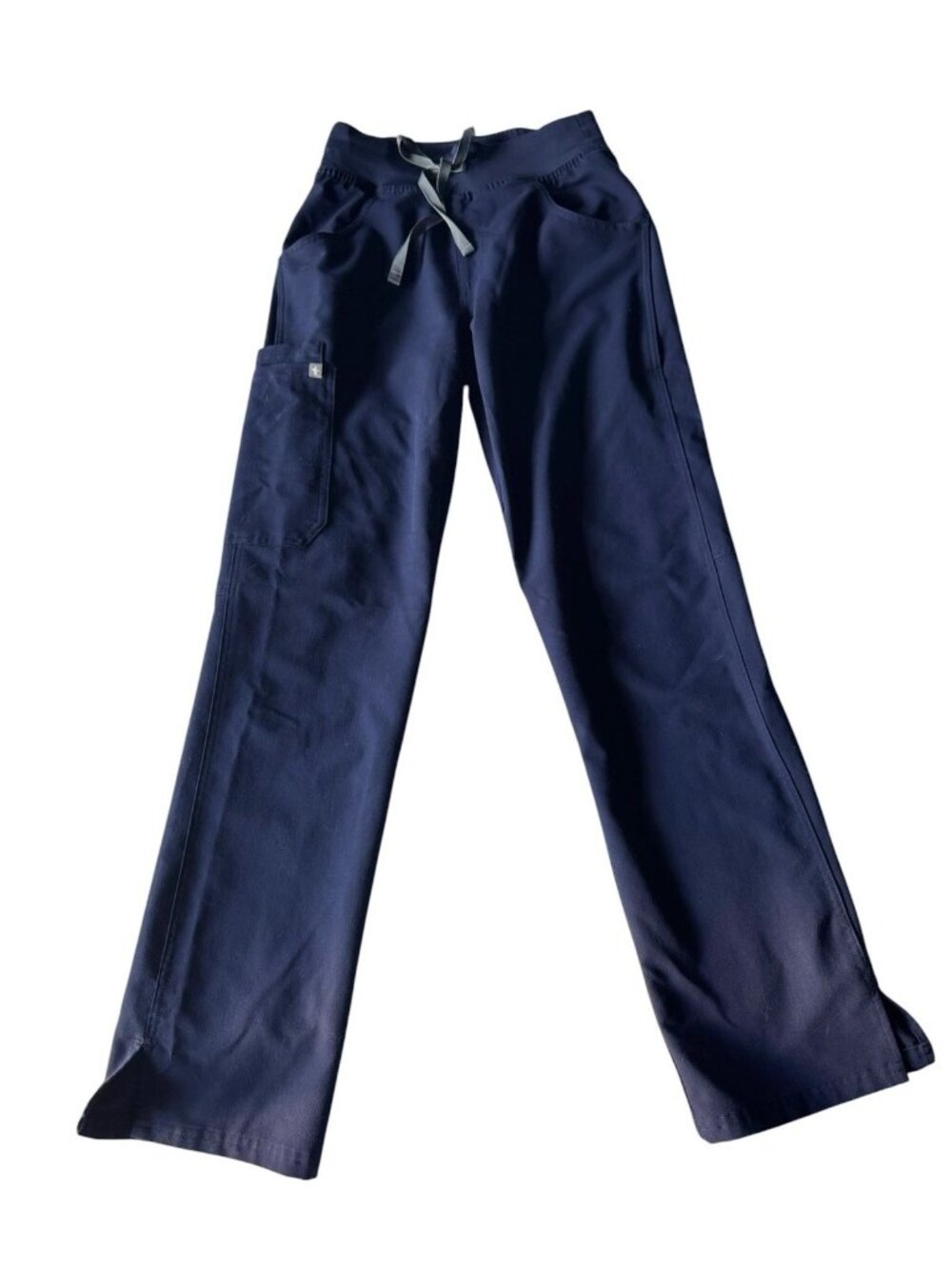 FIGS Women’s Sz XS Kade Straight-Leg Scrub Pants in Navy Blue